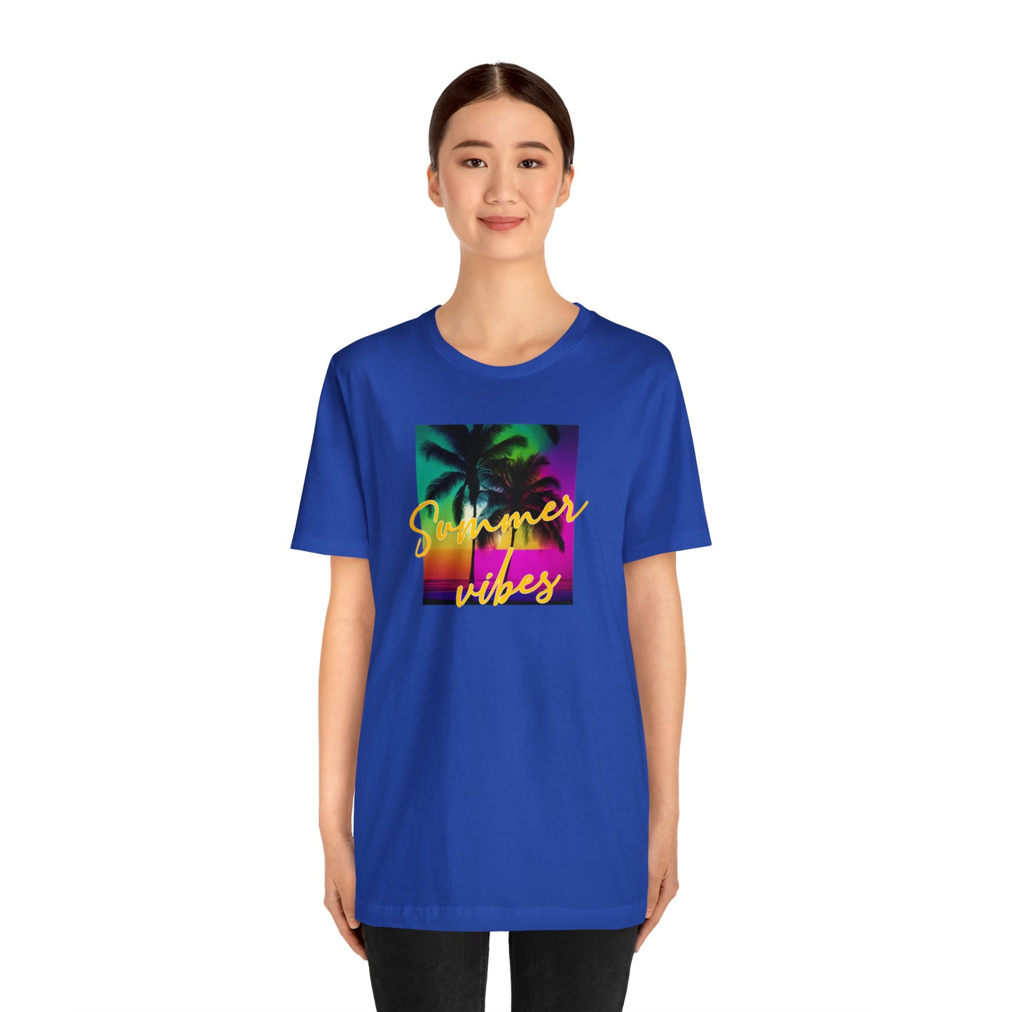 Summer Color Unisex Jersey Short Sleeve Tee