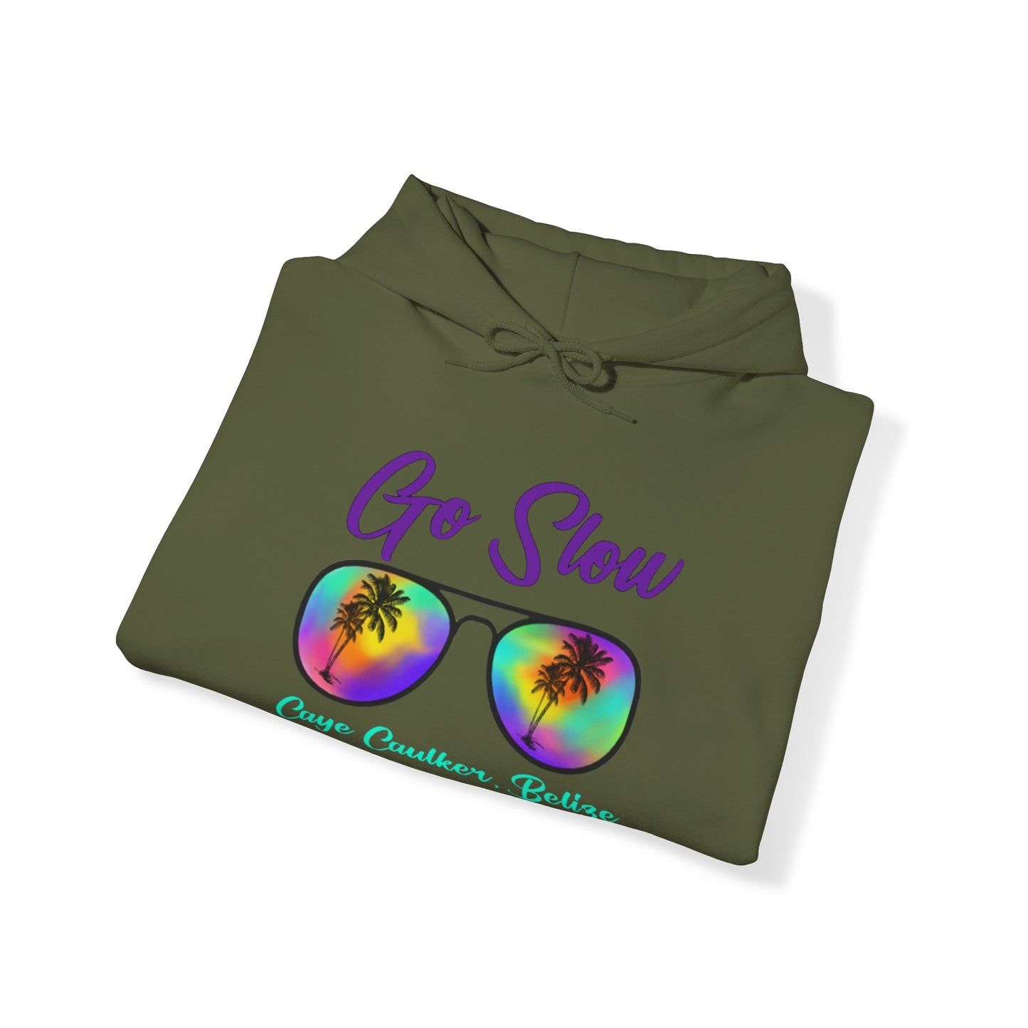 Go Slow Glasses Unisex Heavy Blend™ Hooded Sweatshirt