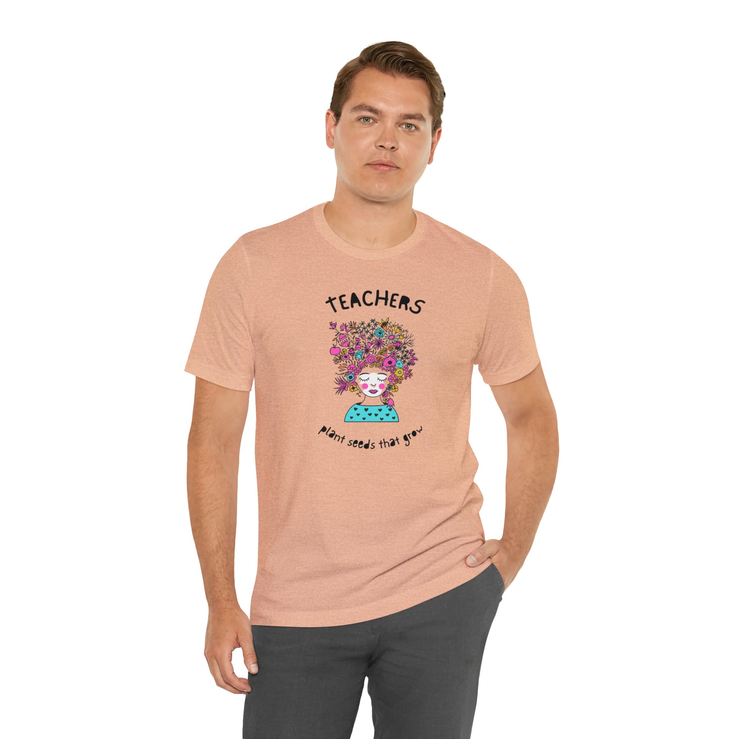 Plant seeds Unisex Jersey Short Sleeve Tee