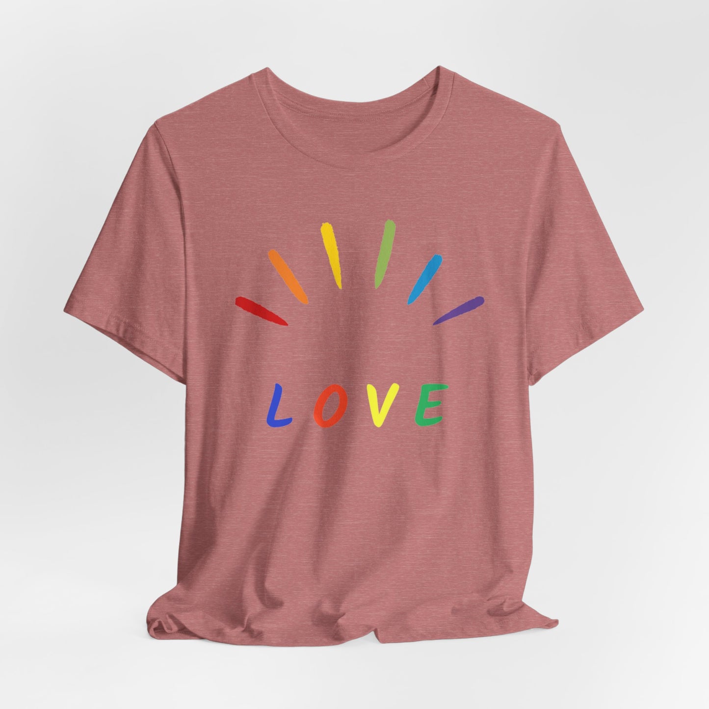 Love Unisex Jersey Short Sleeve Tee