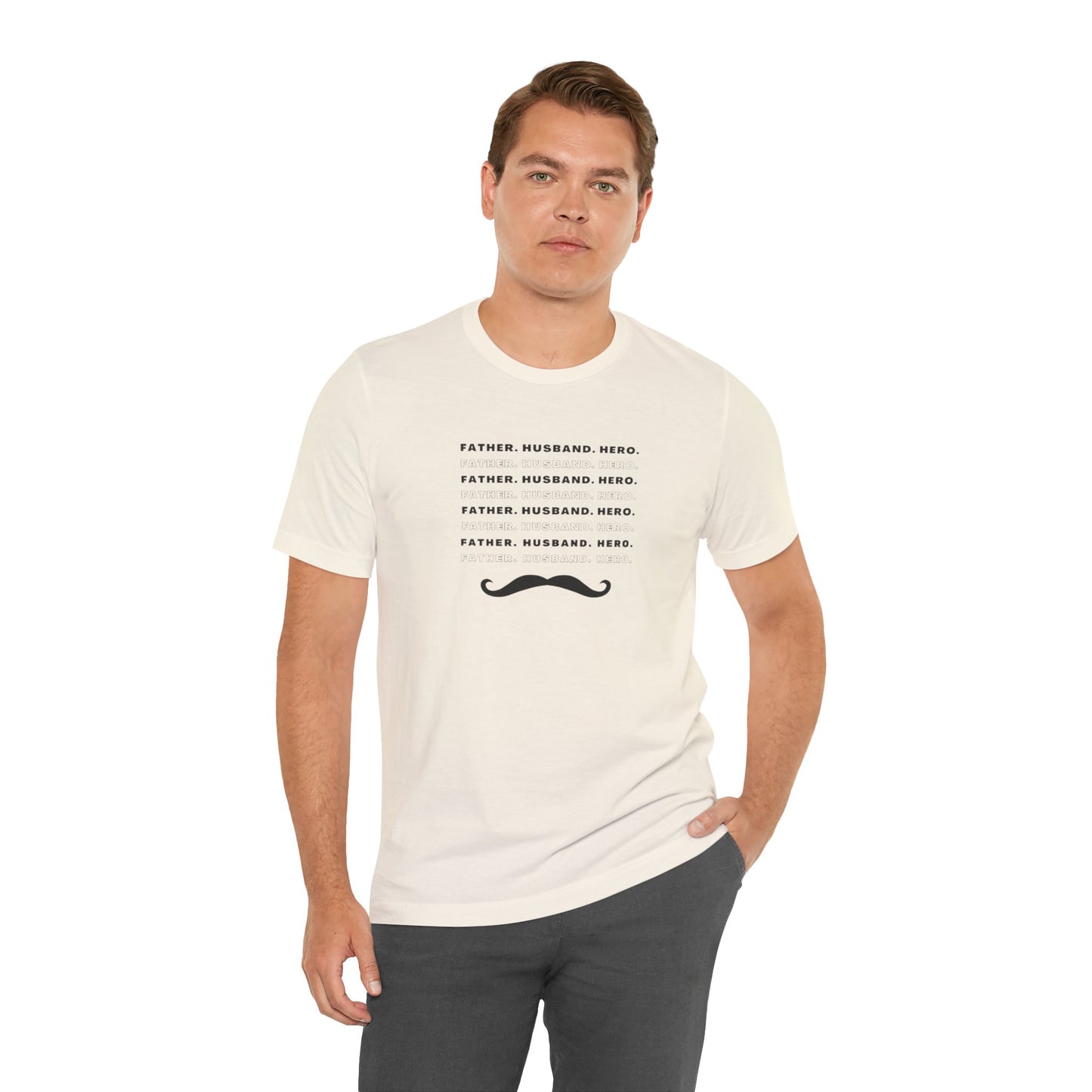 Moustache Unisex Jersey Short Sleeve Tee