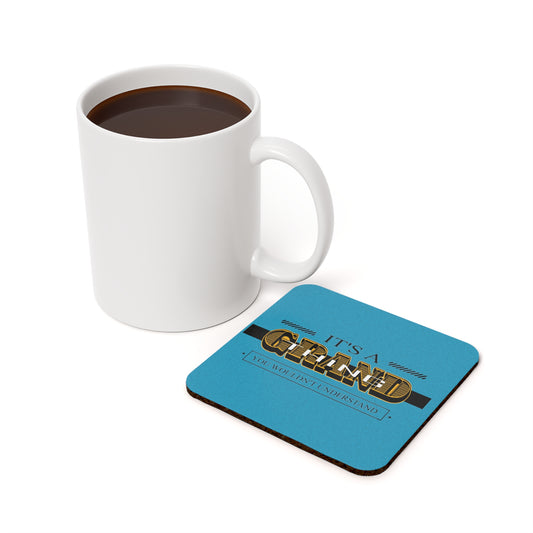 Grand life Cork Back Coaster