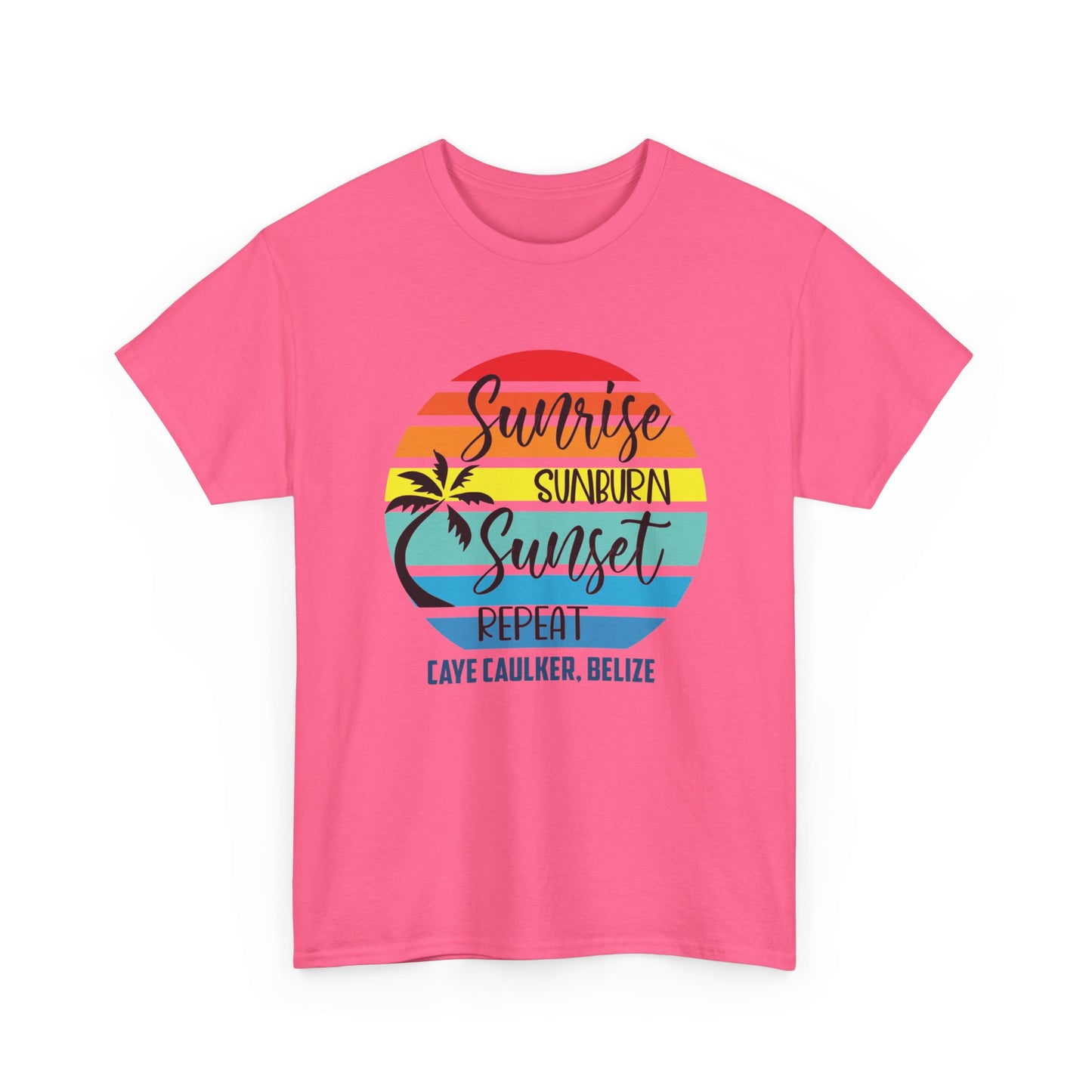 Sunrise Sunset Tropical Tee CC Belize