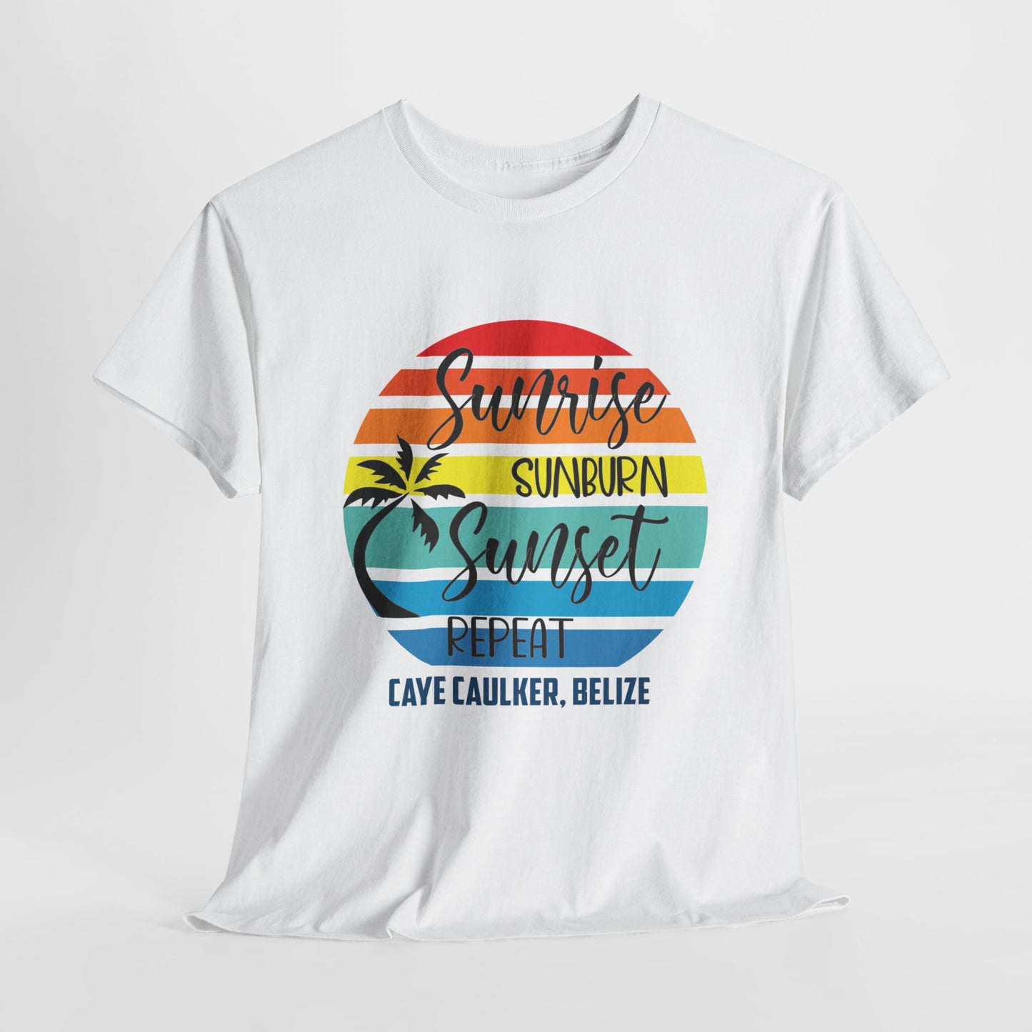 Sunrise Sunset Tropical Tee CC Belize