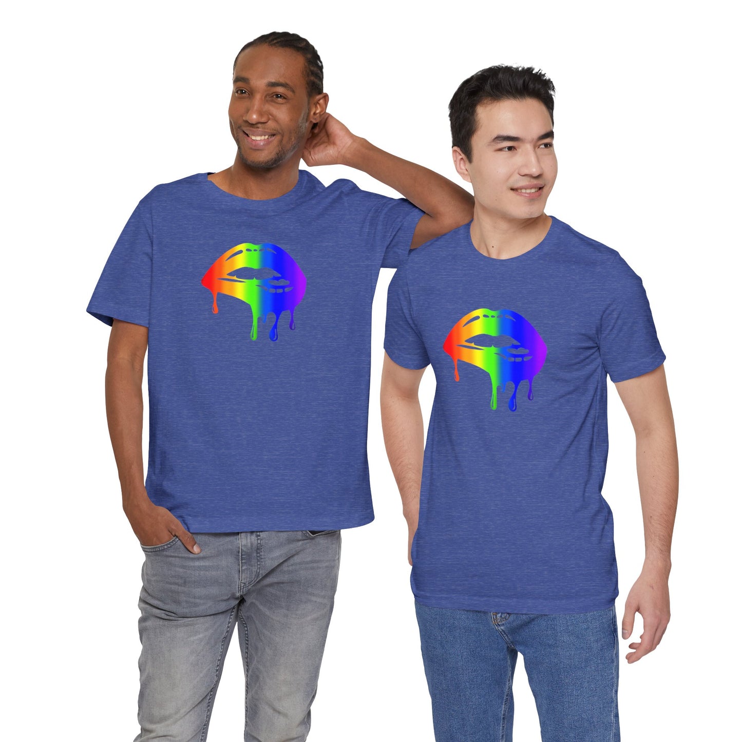 Pride lips Unisex Jersey Short Sleeve Tee