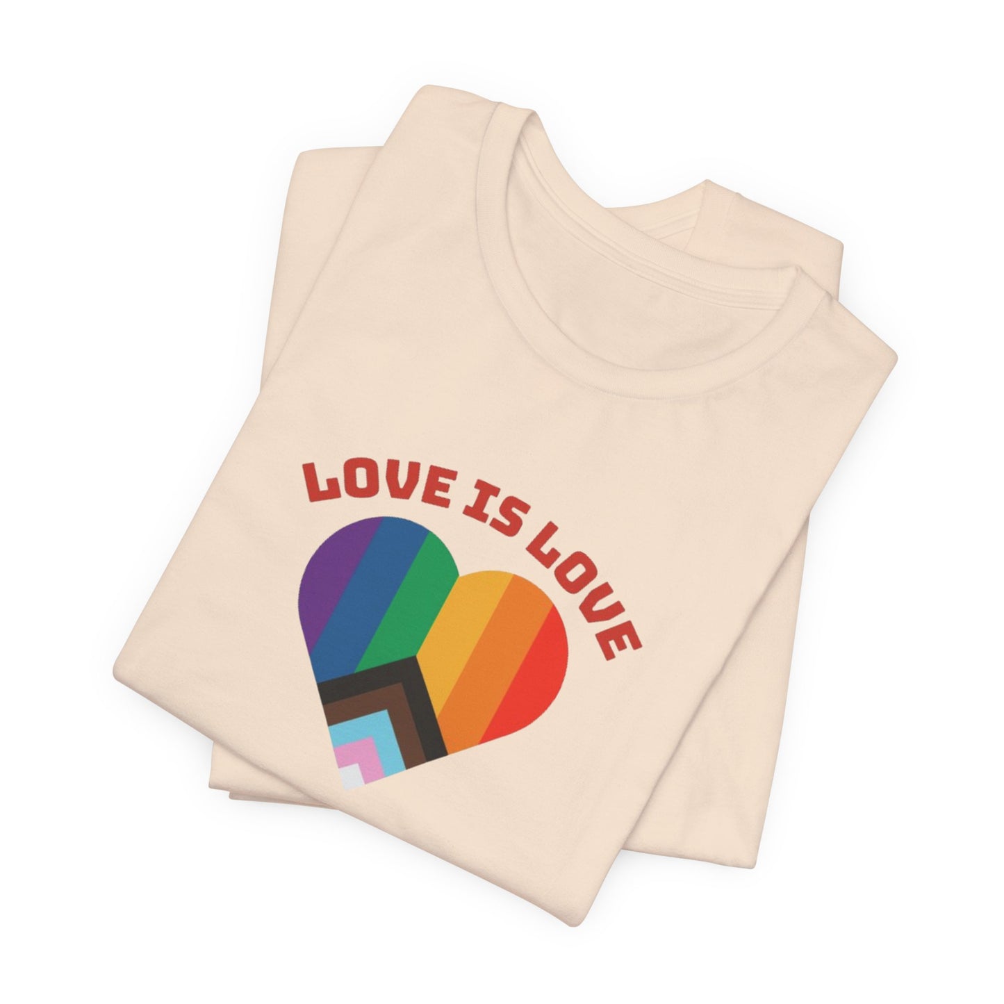 Love is Love Unisex Jersey Short Sleeve Tee