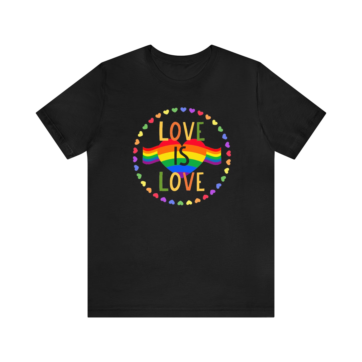 Love is love Jersey Short Sleeve Tee