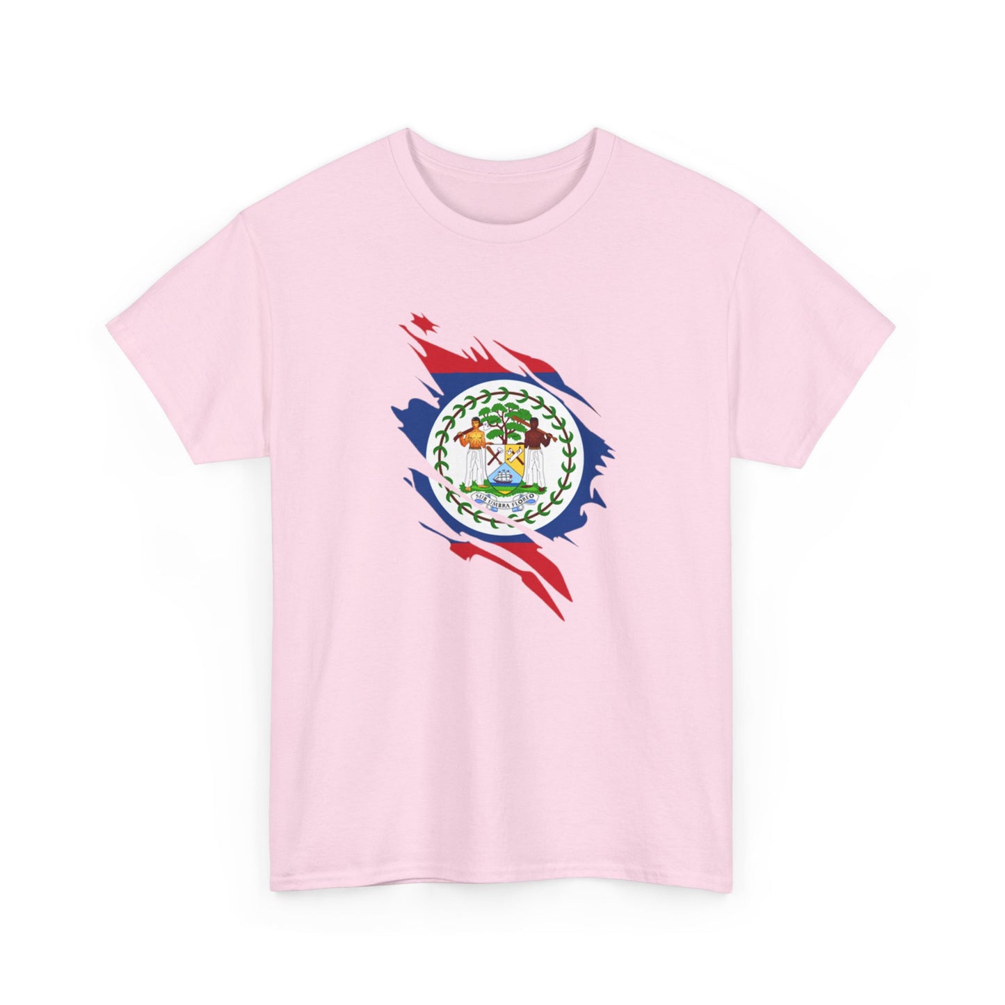 Belize Flag Unisex Heavy Cotton Tee
