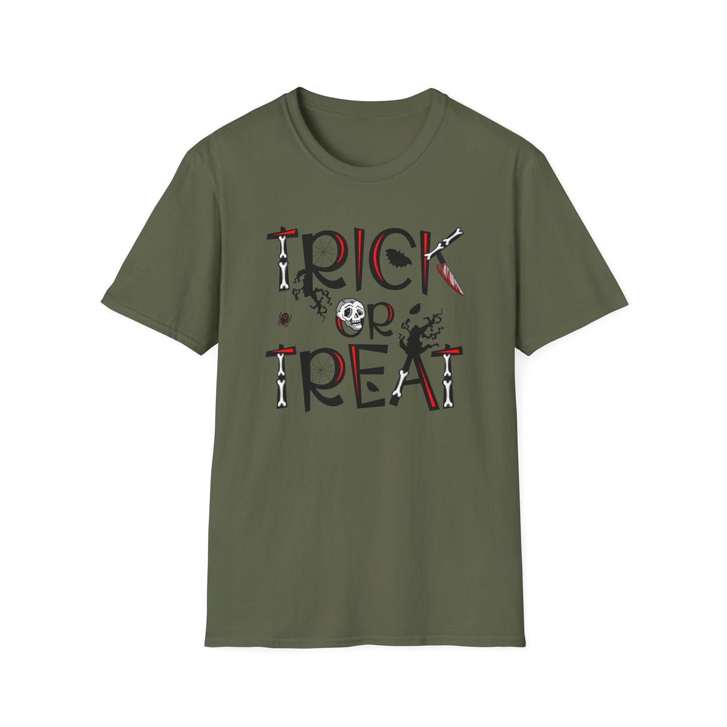 Trick or Treat Unisex Softstyle T-Shirt