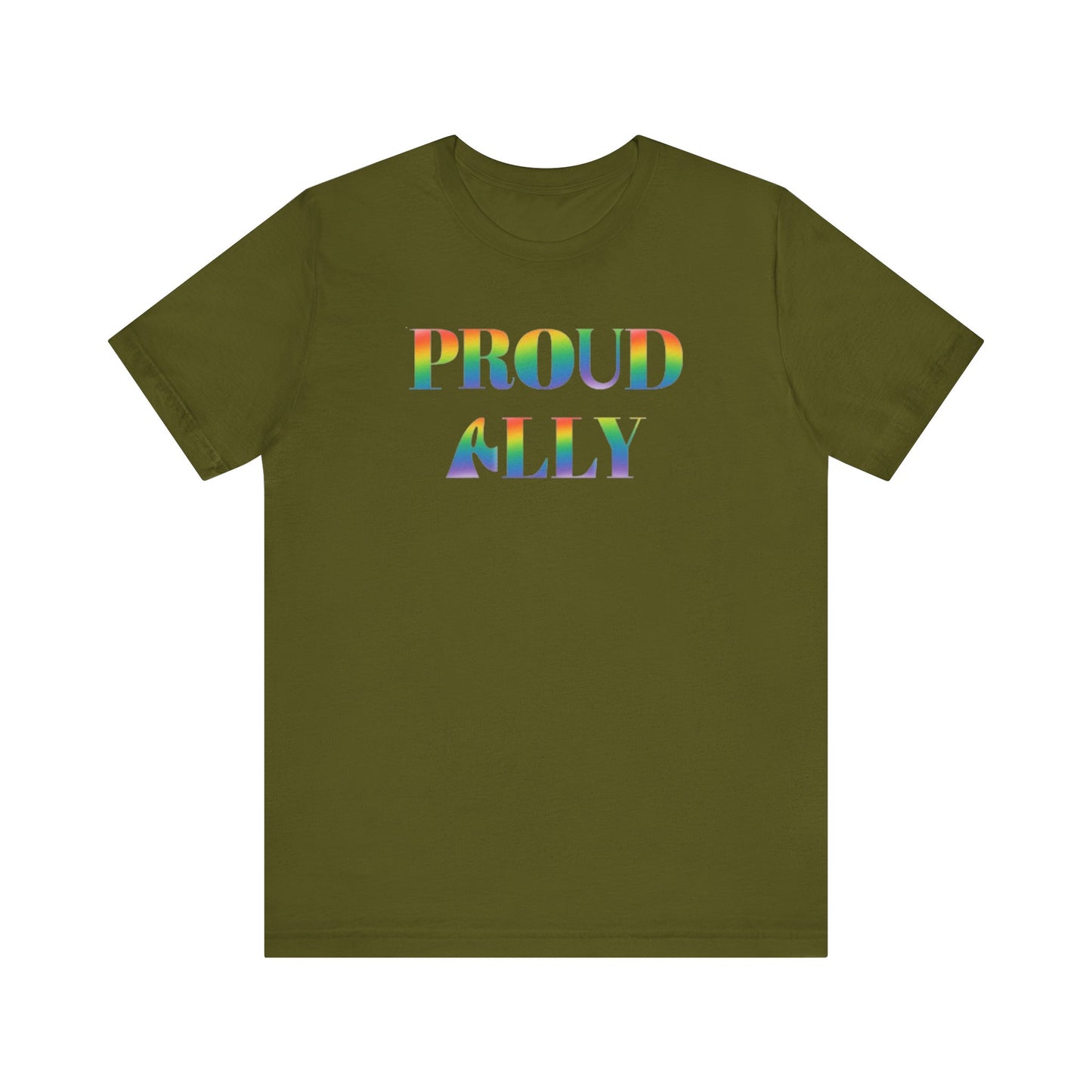 Proud Ally Unisex Jersey Short Sleeve Tee