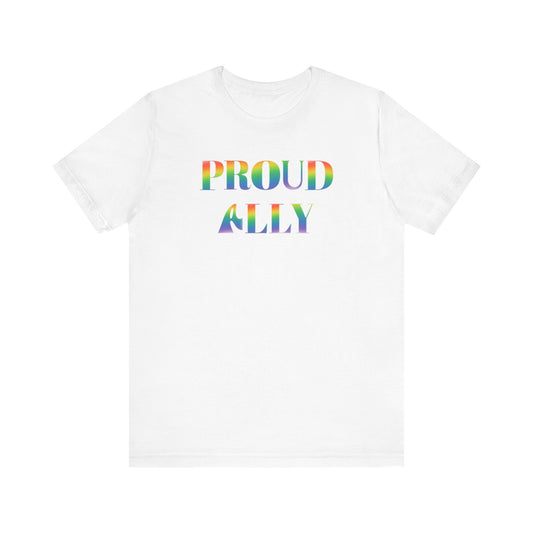 Proud Ally Unisex Jersey Short Sleeve Tee