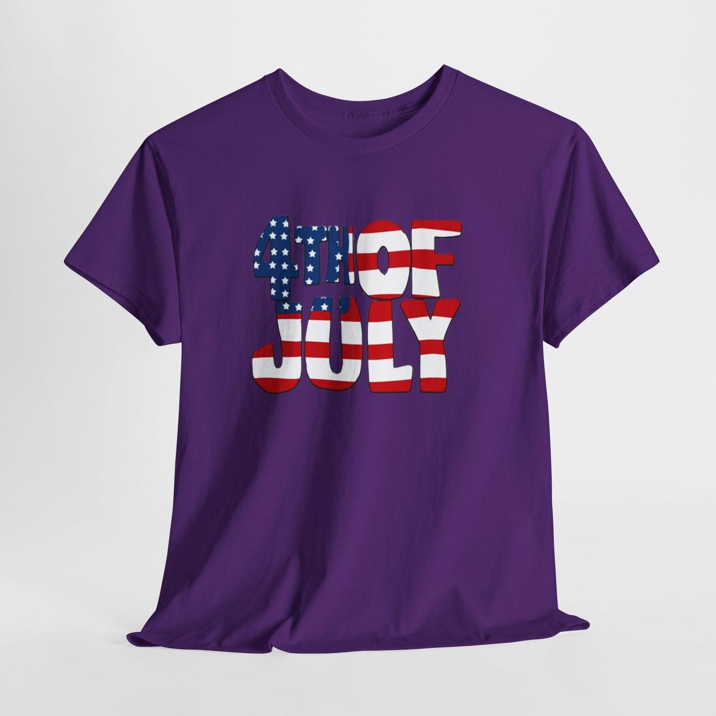 Happy 4th Unisex Heavy Cotton Tee