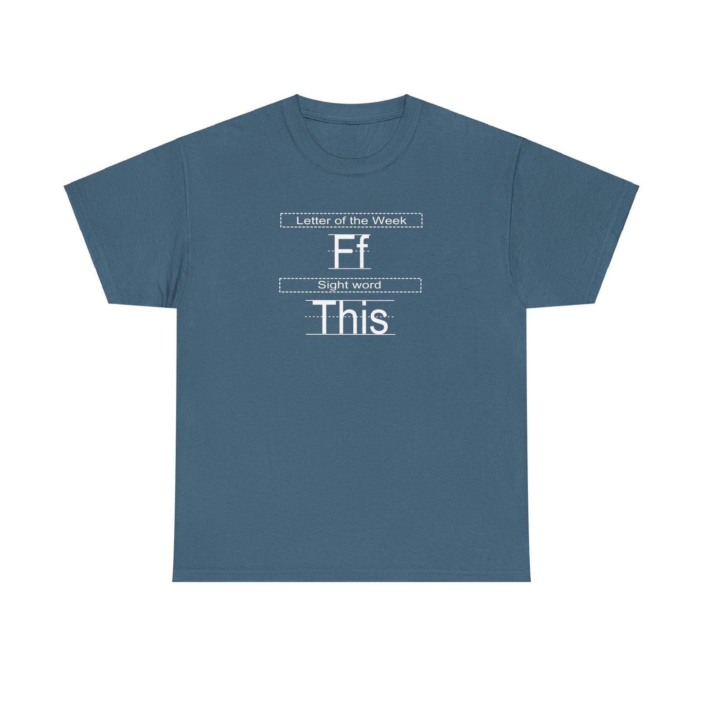 Sight Words Unisex Heavy Cotton Tee