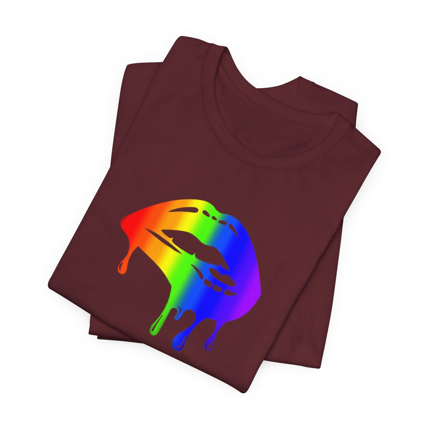 Pride lips Unisex Jersey Short Sleeve Tee