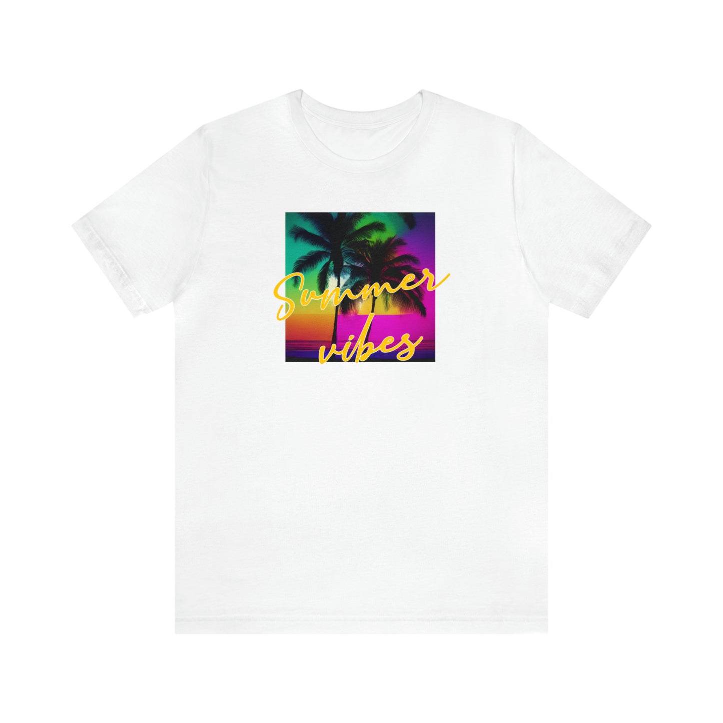 Summer Color Unisex Jersey Short Sleeve Tee
