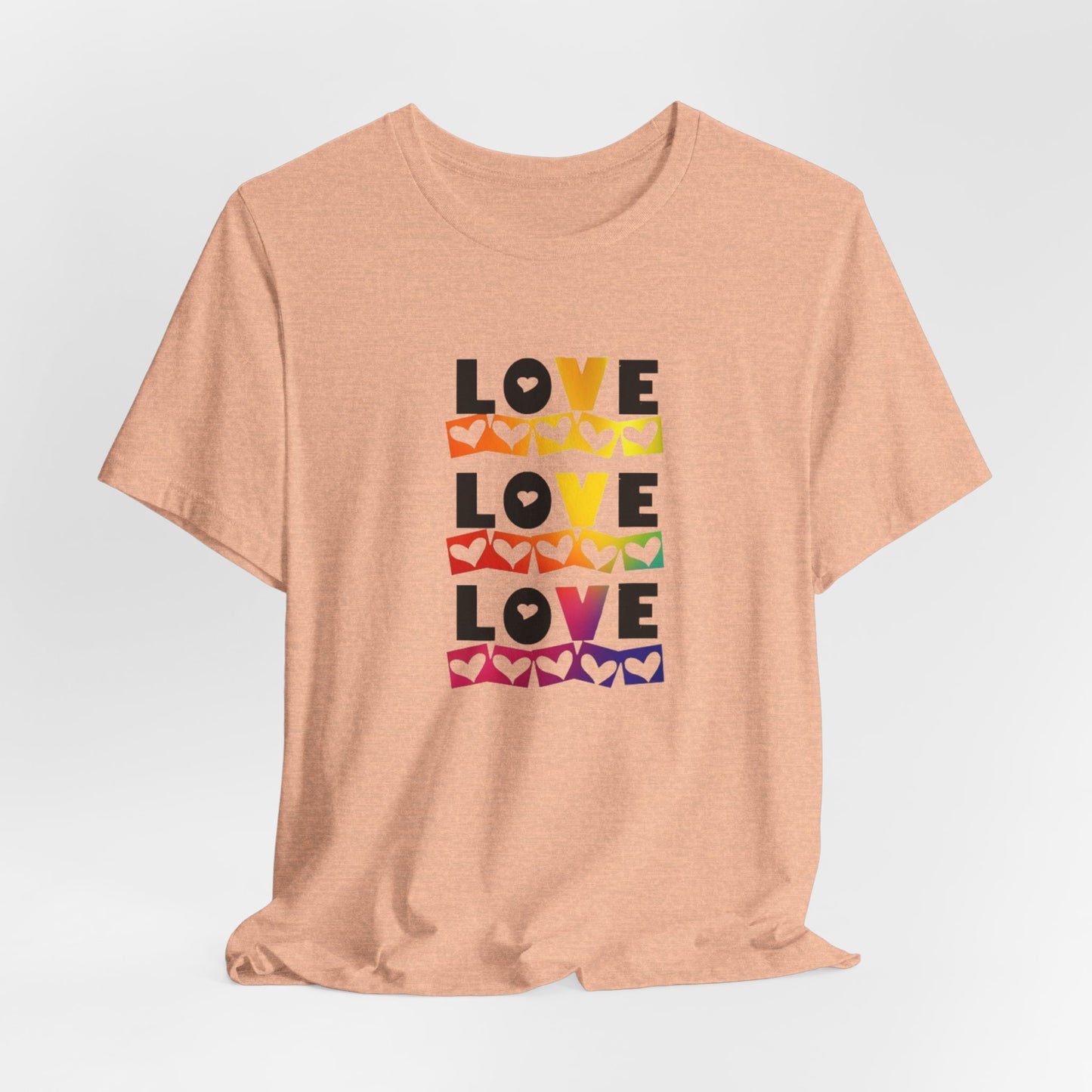 Love love love Unisex Jersey Short Sleeve Tee