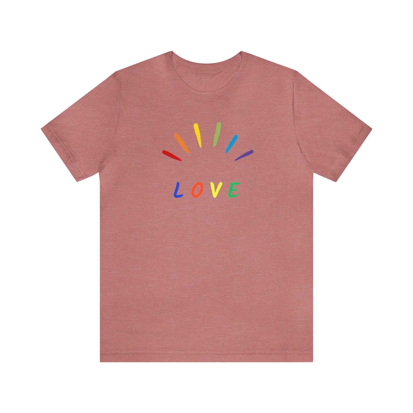Love Unisex Jersey Short Sleeve Tee