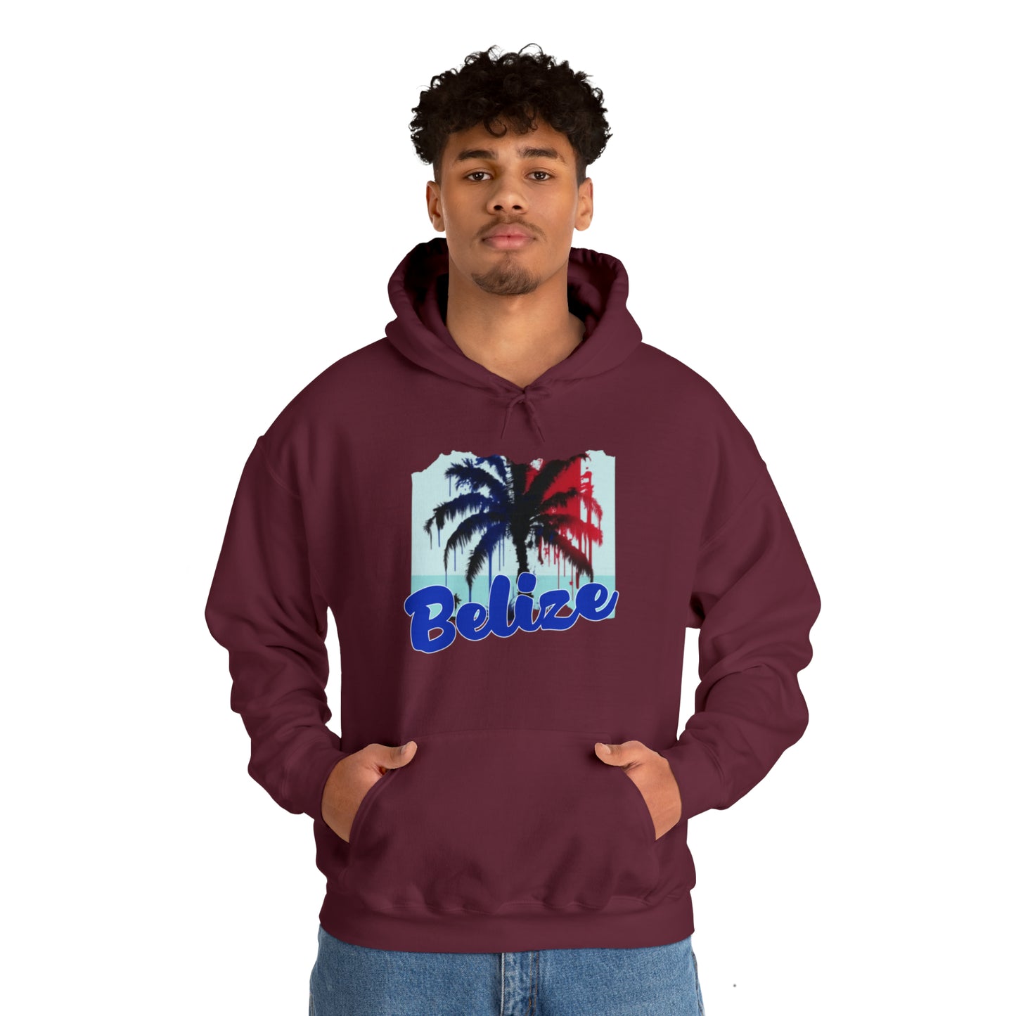 Belize Unisex Heavy Blend™ Hooded Sweatshirt