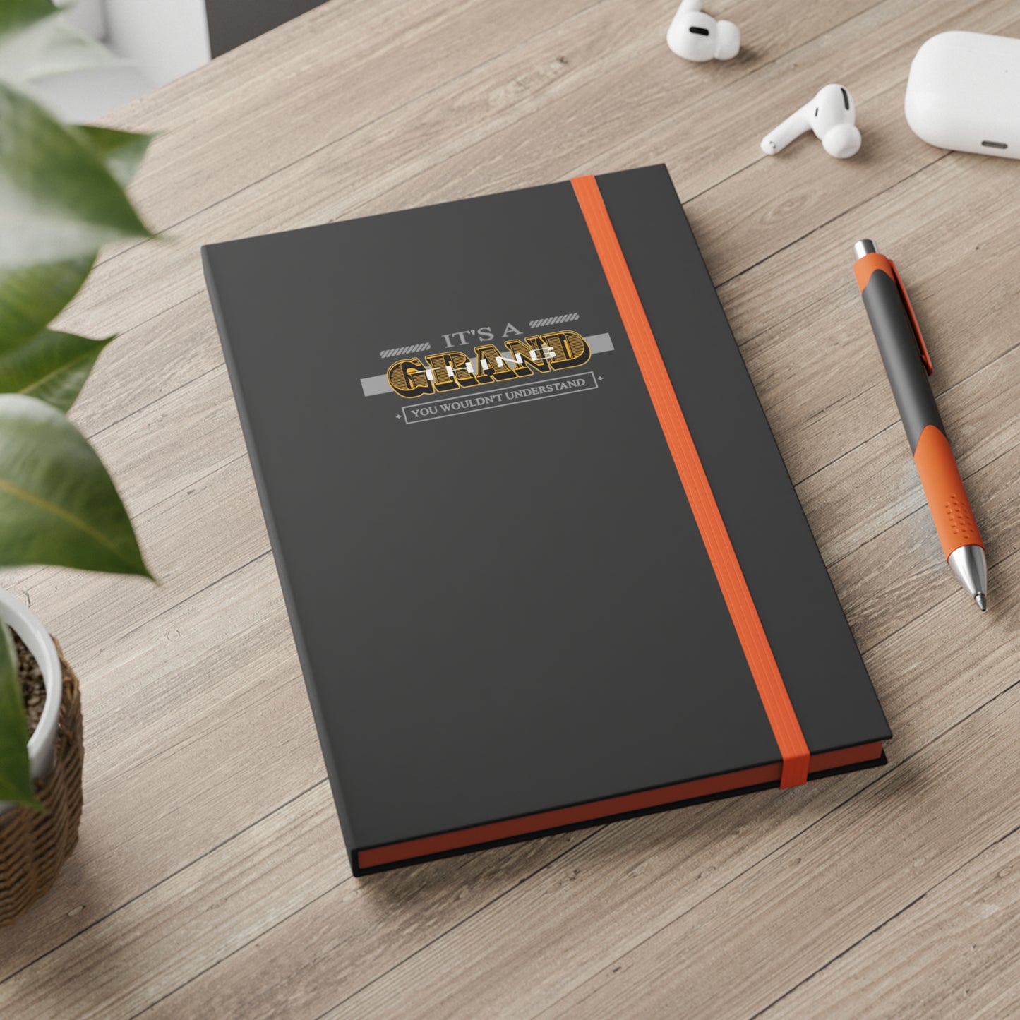 Grand Life Color Contrast Notebook - Ruled