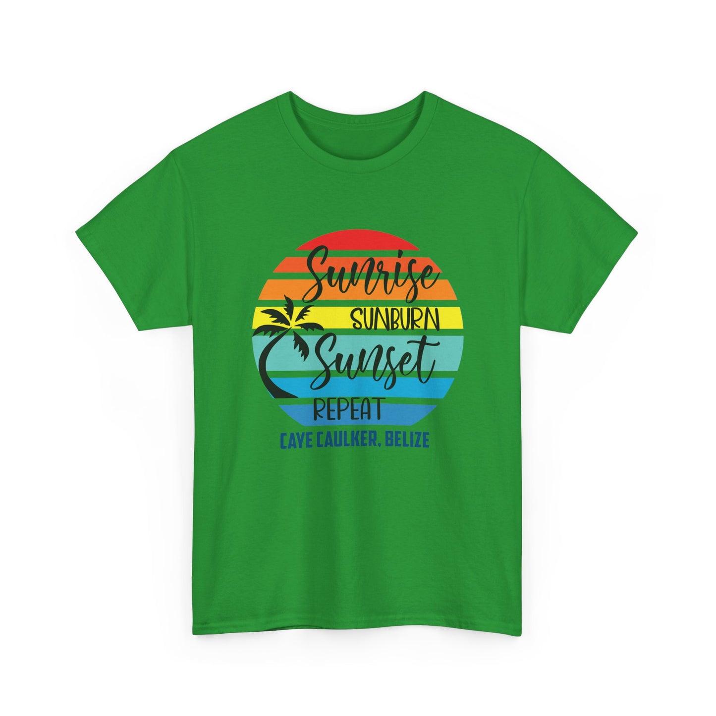 Sunrise Sunset Tropical Tee CC Belize