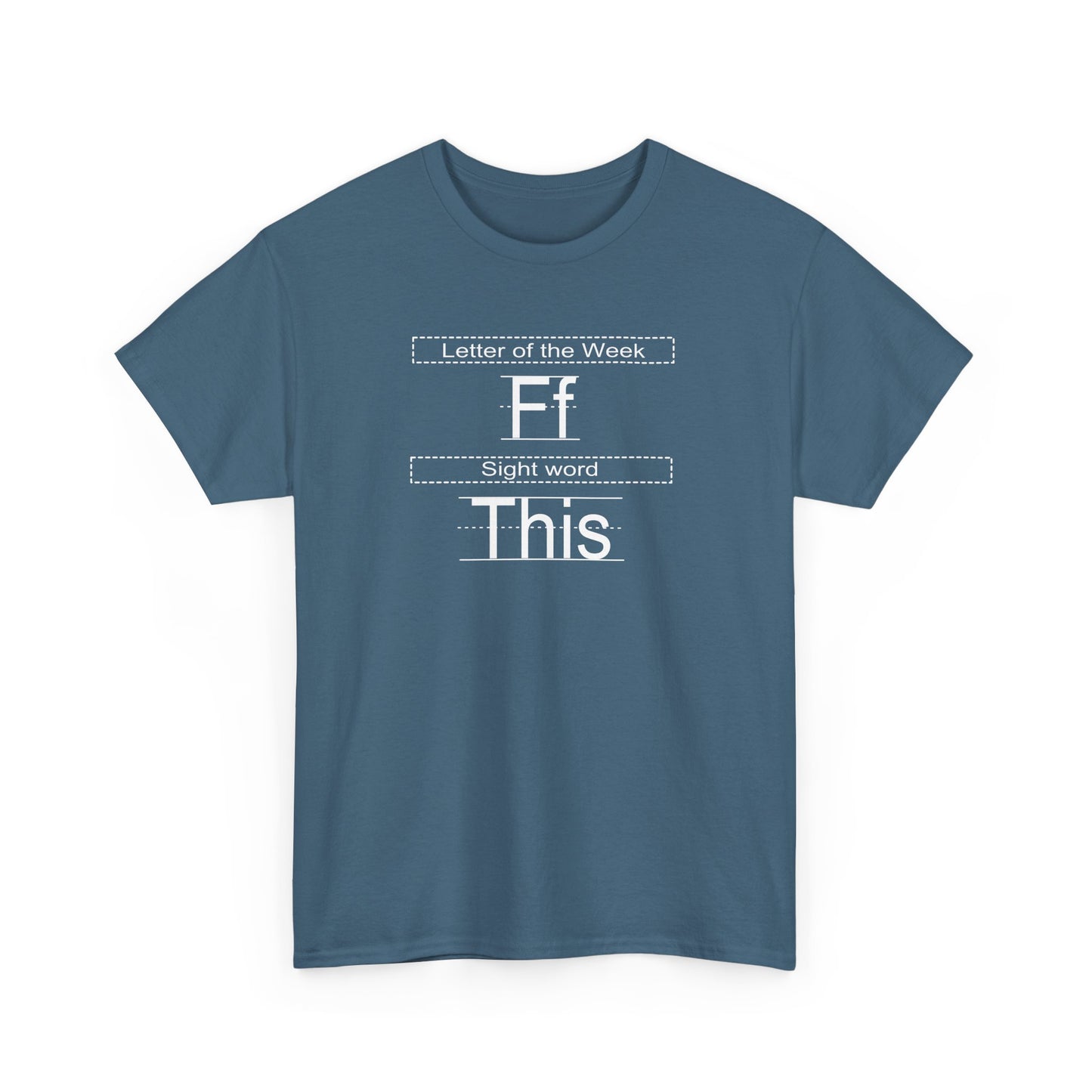Sight Words Unisex Heavy Cotton Tee