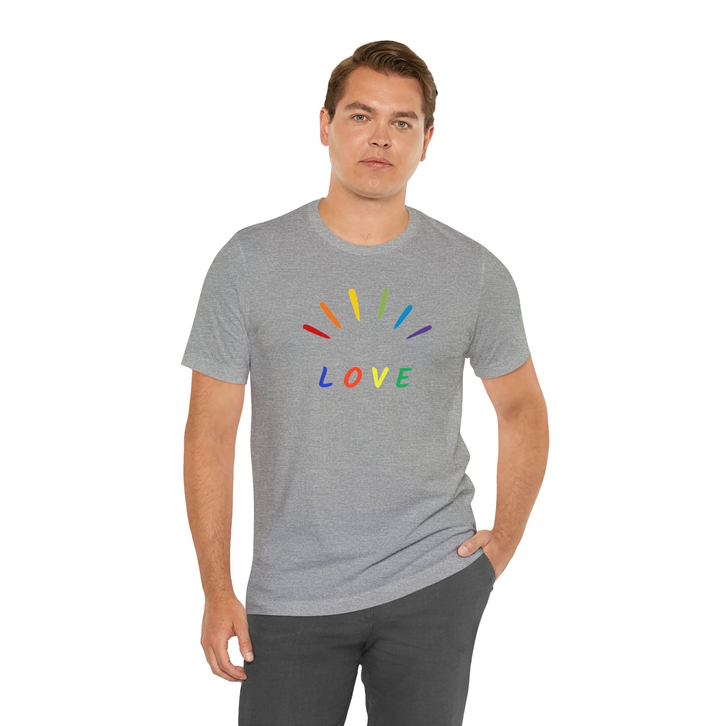 Love Unisex Jersey Short Sleeve Tee