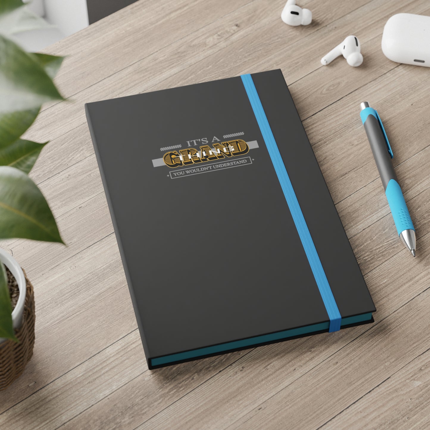 Grand Life Color Contrast Notebook - Ruled
