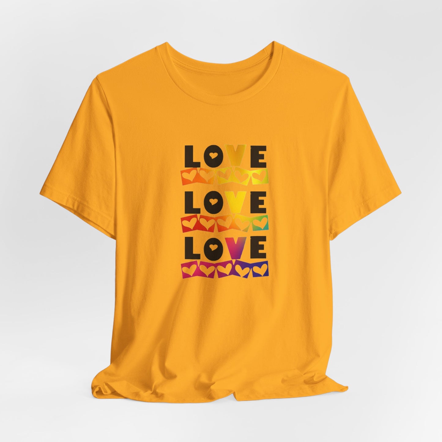 Love love love Unisex Jersey Short Sleeve Tee