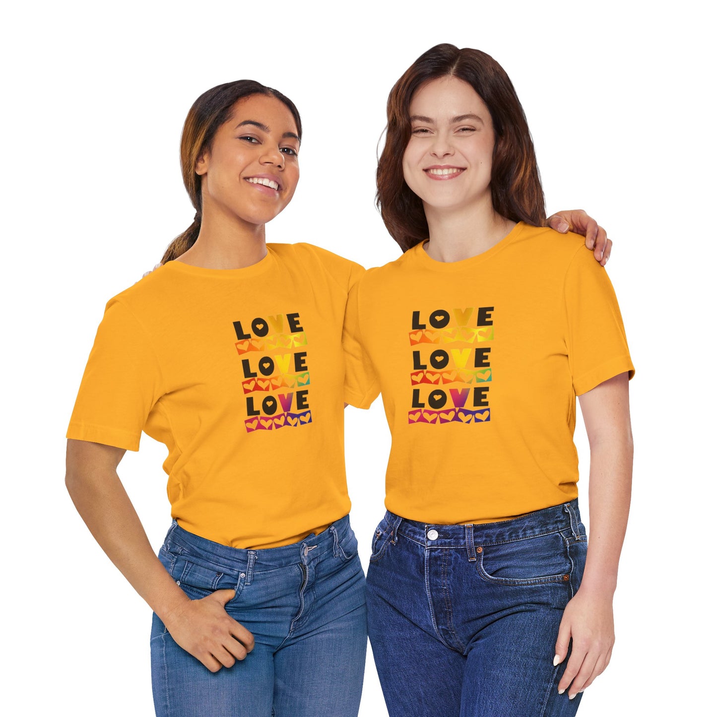 Love love love Unisex Jersey Short Sleeve Tee
