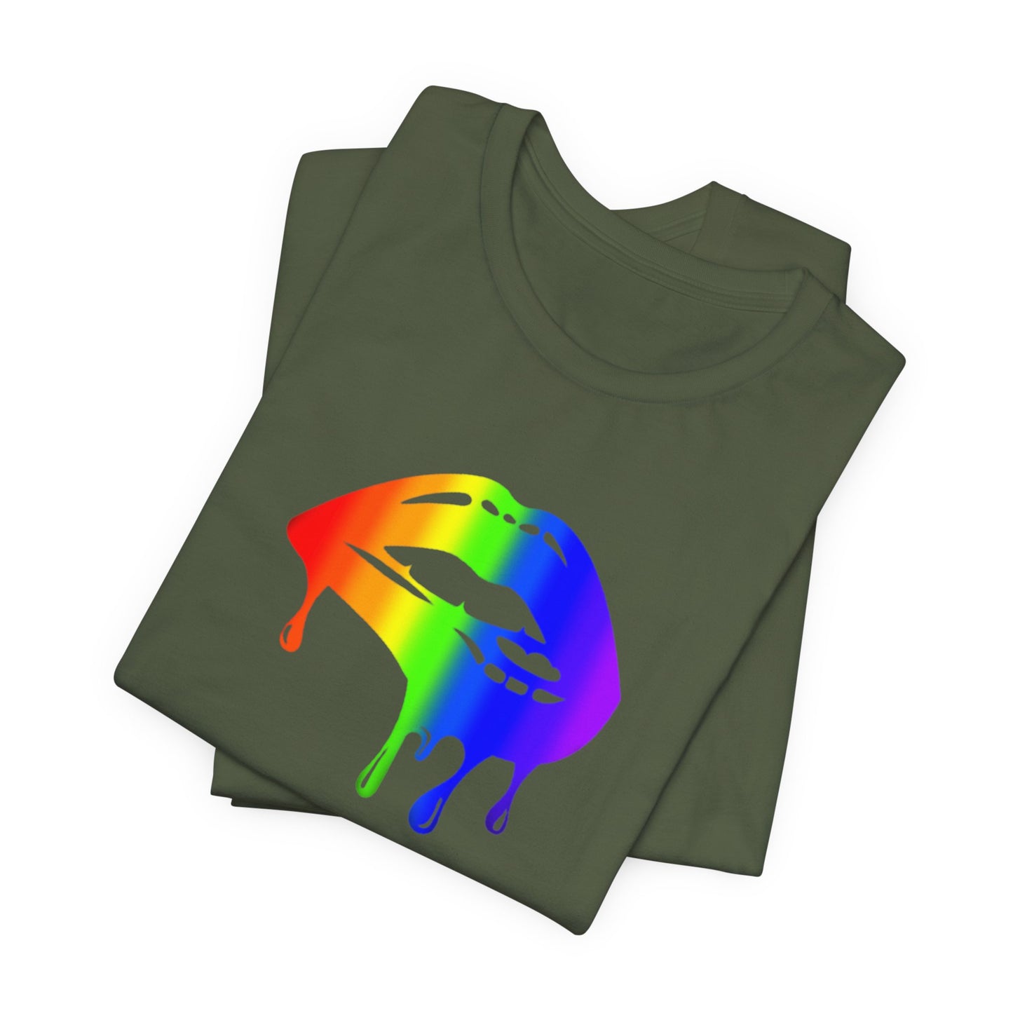 Pride lips Unisex Jersey Short Sleeve Tee