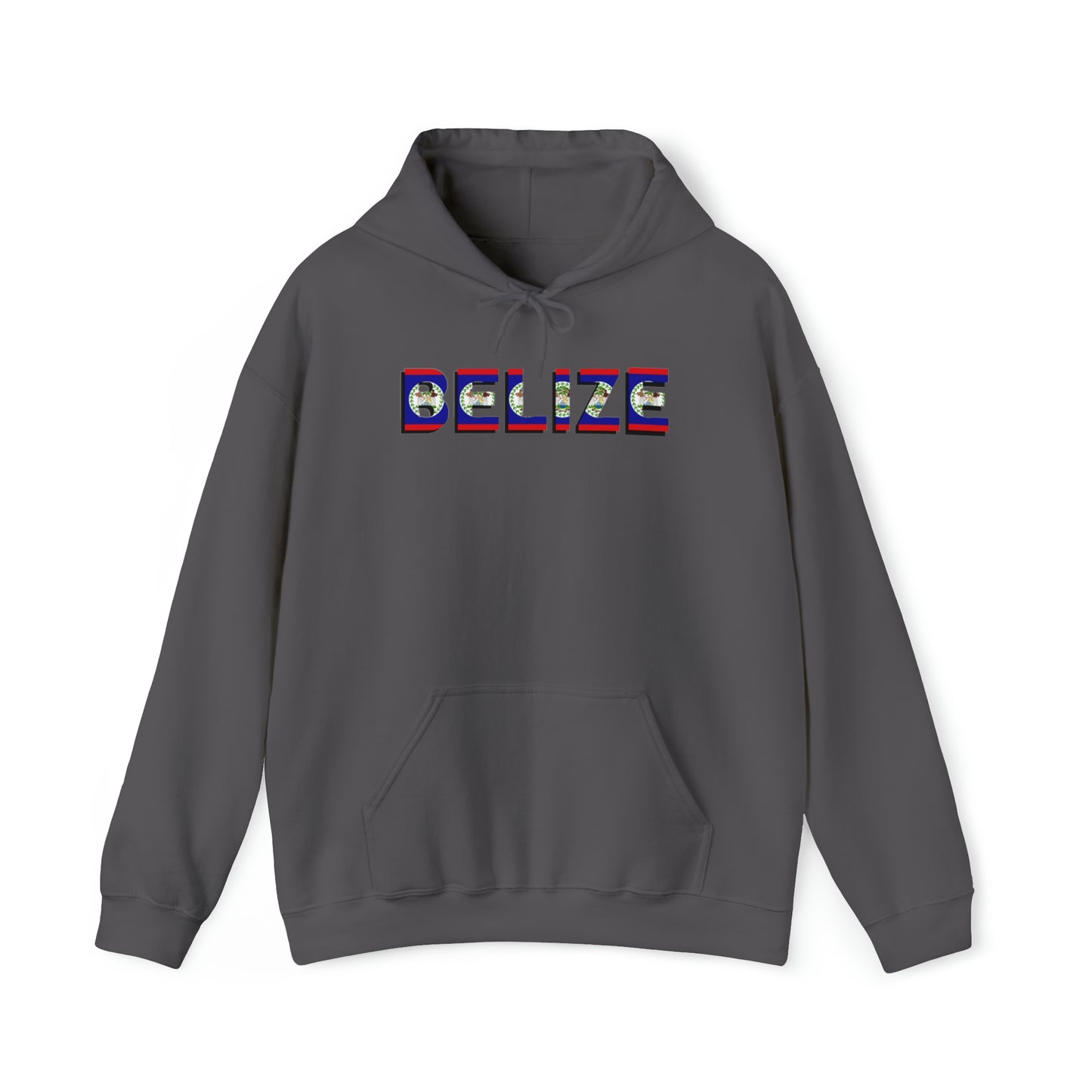 Belize flag Unisex Heavy Blend™ Hooded Sweatshirt