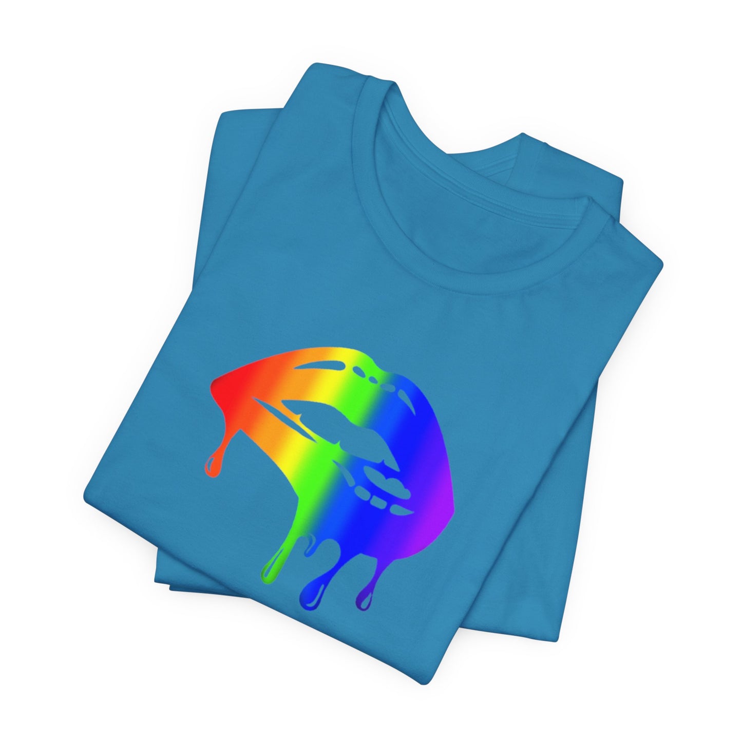 Pride lips Unisex Jersey Short Sleeve Tee