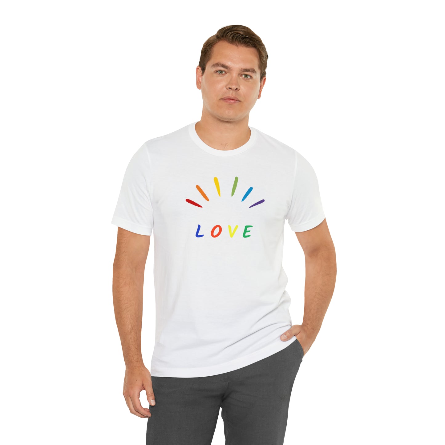 Love Unisex Jersey Short Sleeve Tee