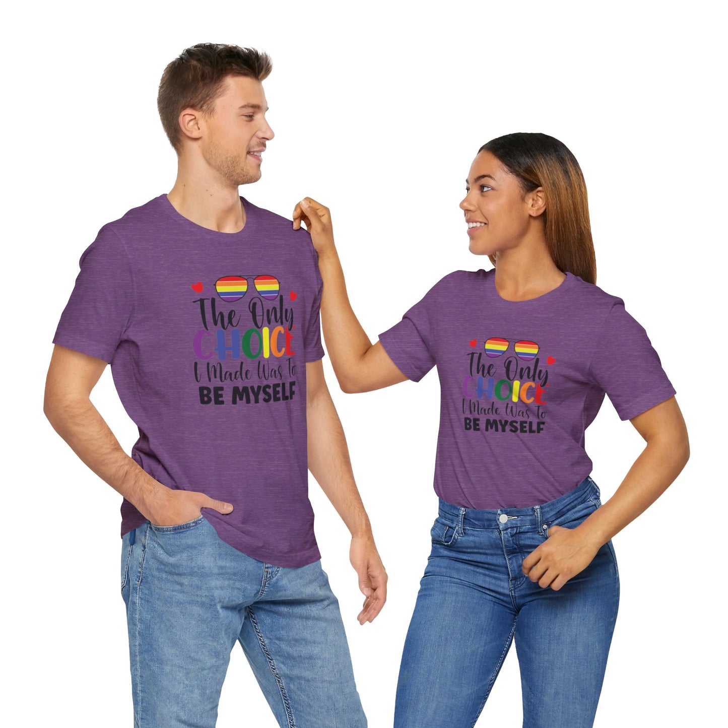 The only Choice Unisex Jersey Short Sleeve Tee