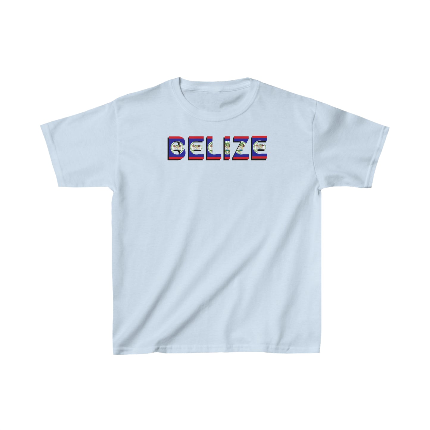 Belize Flag Kids Heavy Cotton™ Tee