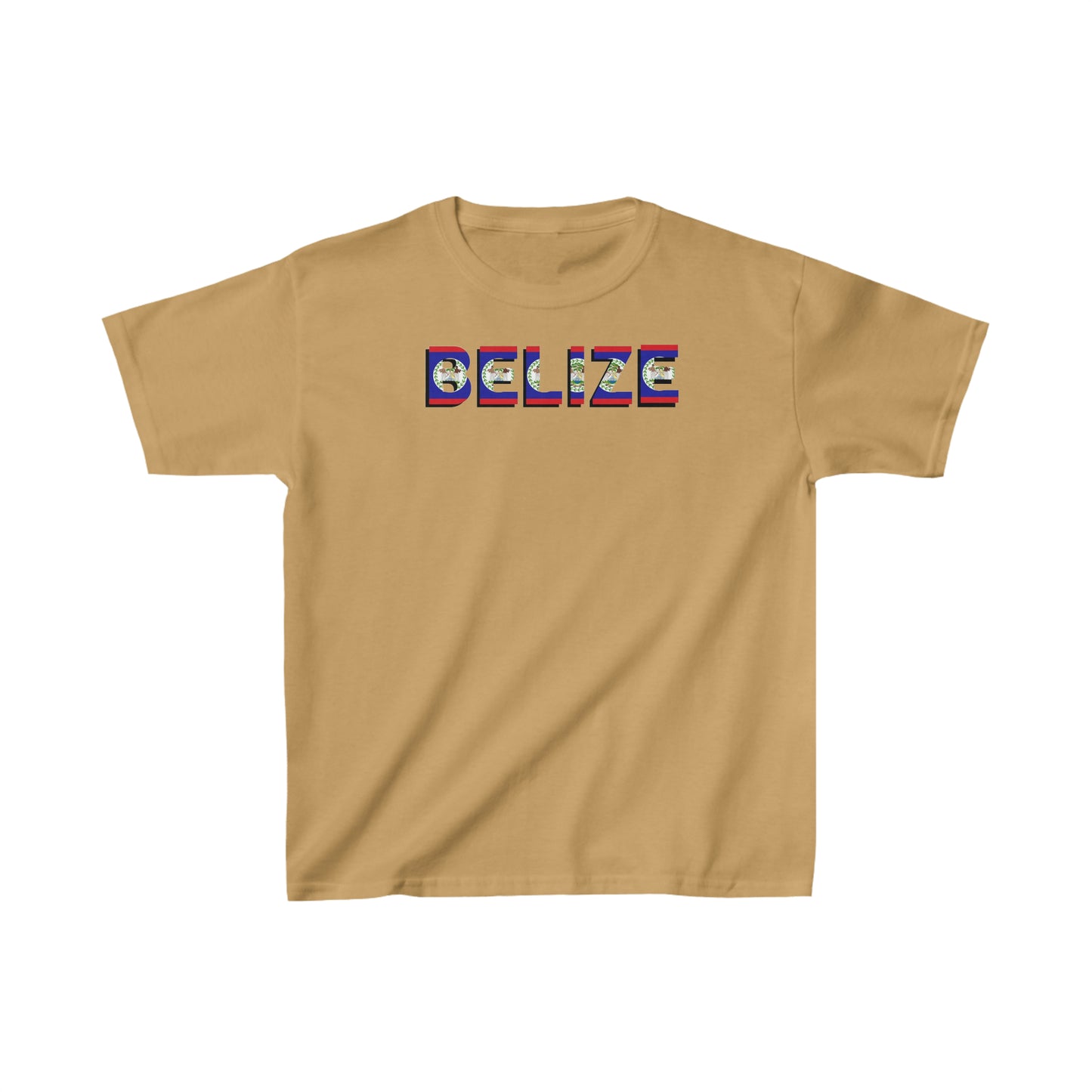 Belize Flag Kids Heavy Cotton™ Tee