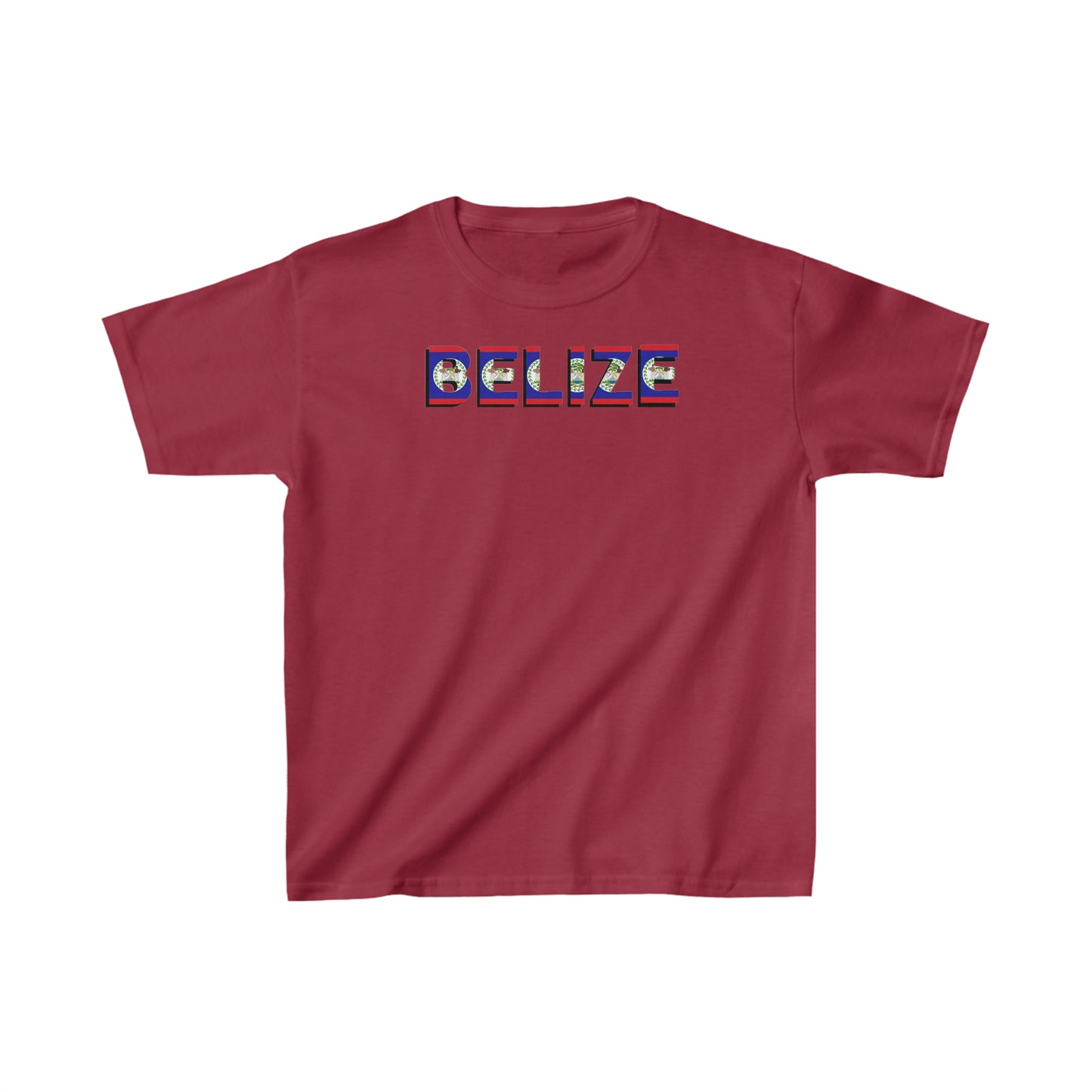 Belize Flag Kids Heavy Cotton™ Tee