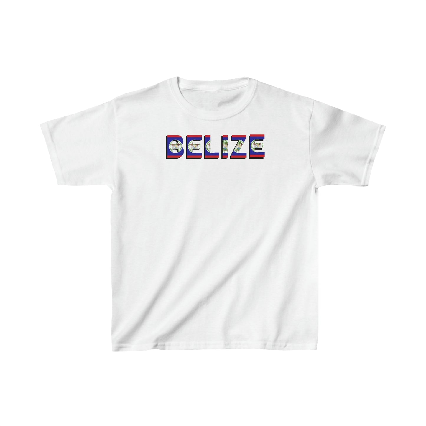 Belize Flag Kids Heavy Cotton™ Tee