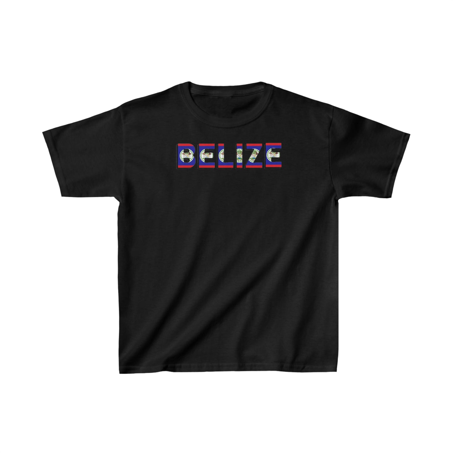 Belize Flag Kids Heavy Cotton™ Tee