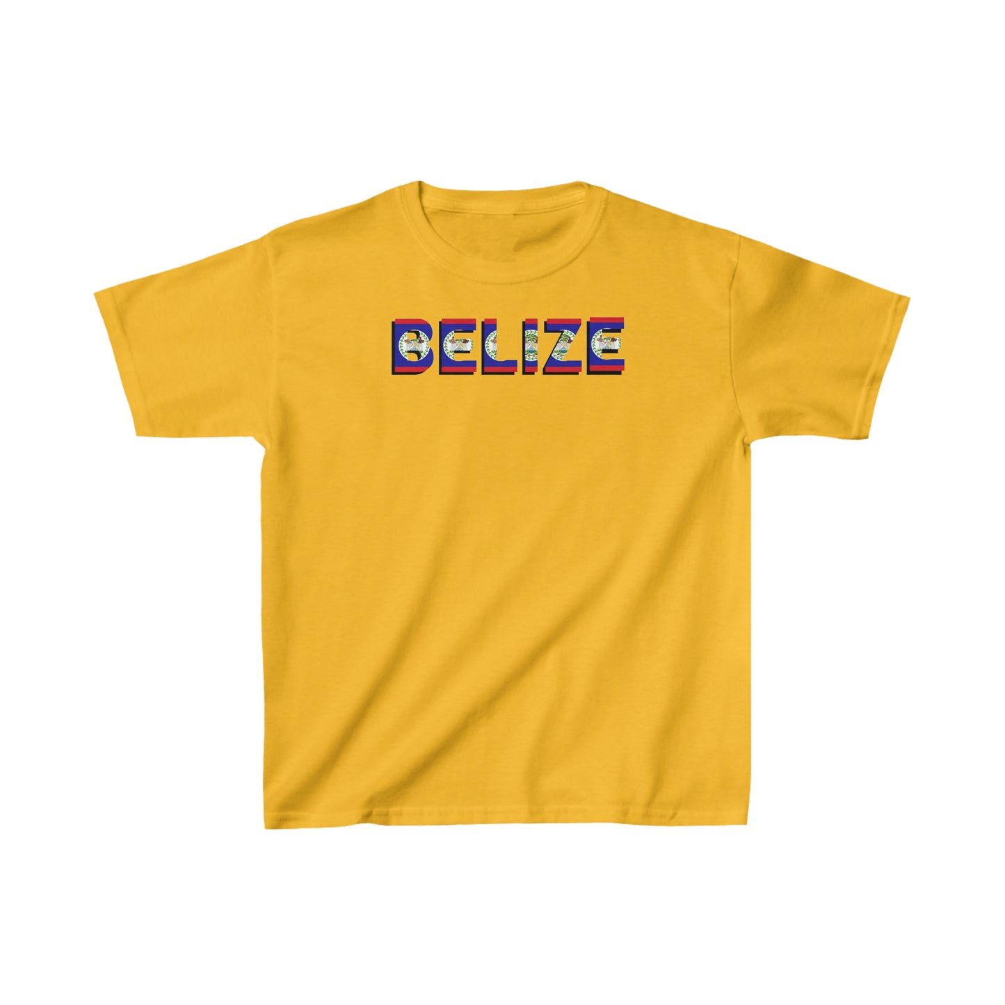 Belize Flag Kids Heavy Cotton™ Tee