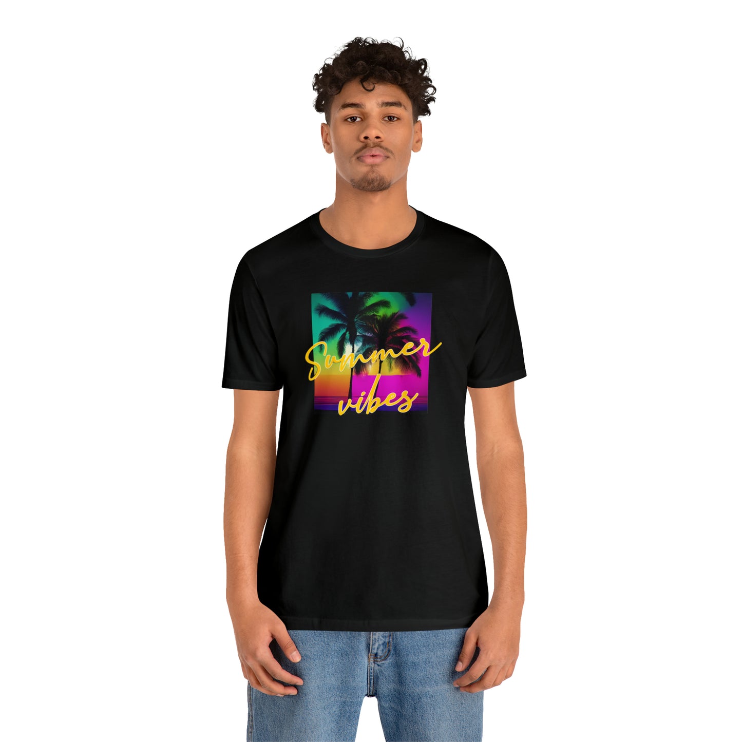 Summer Color Unisex Jersey Short Sleeve Tee