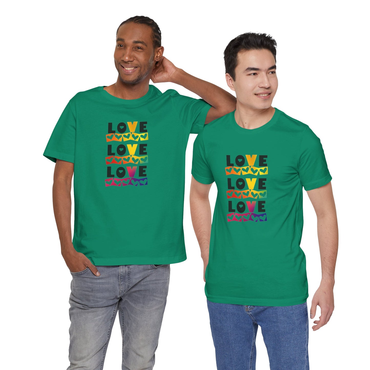 Love love love Unisex Jersey Short Sleeve Tee