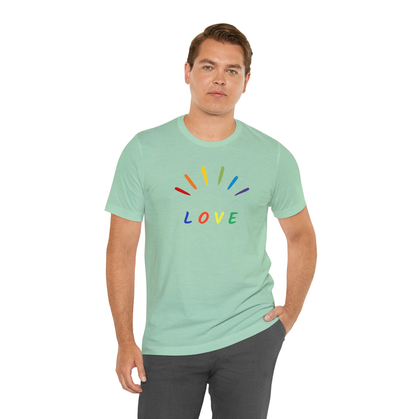 Love Unisex Jersey Short Sleeve Tee