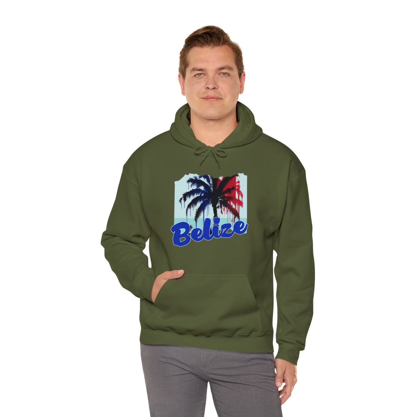 Belize Unisex Heavy Blend™ Hooded Sweatshirt