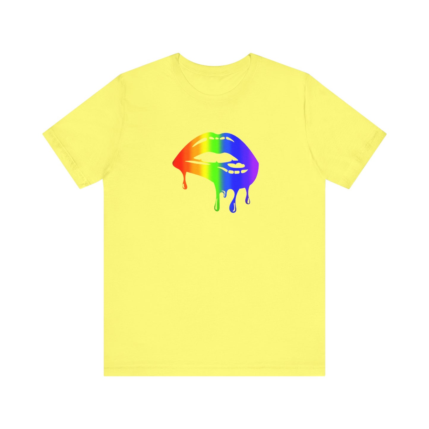 Pride lips Unisex Jersey Short Sleeve Tee