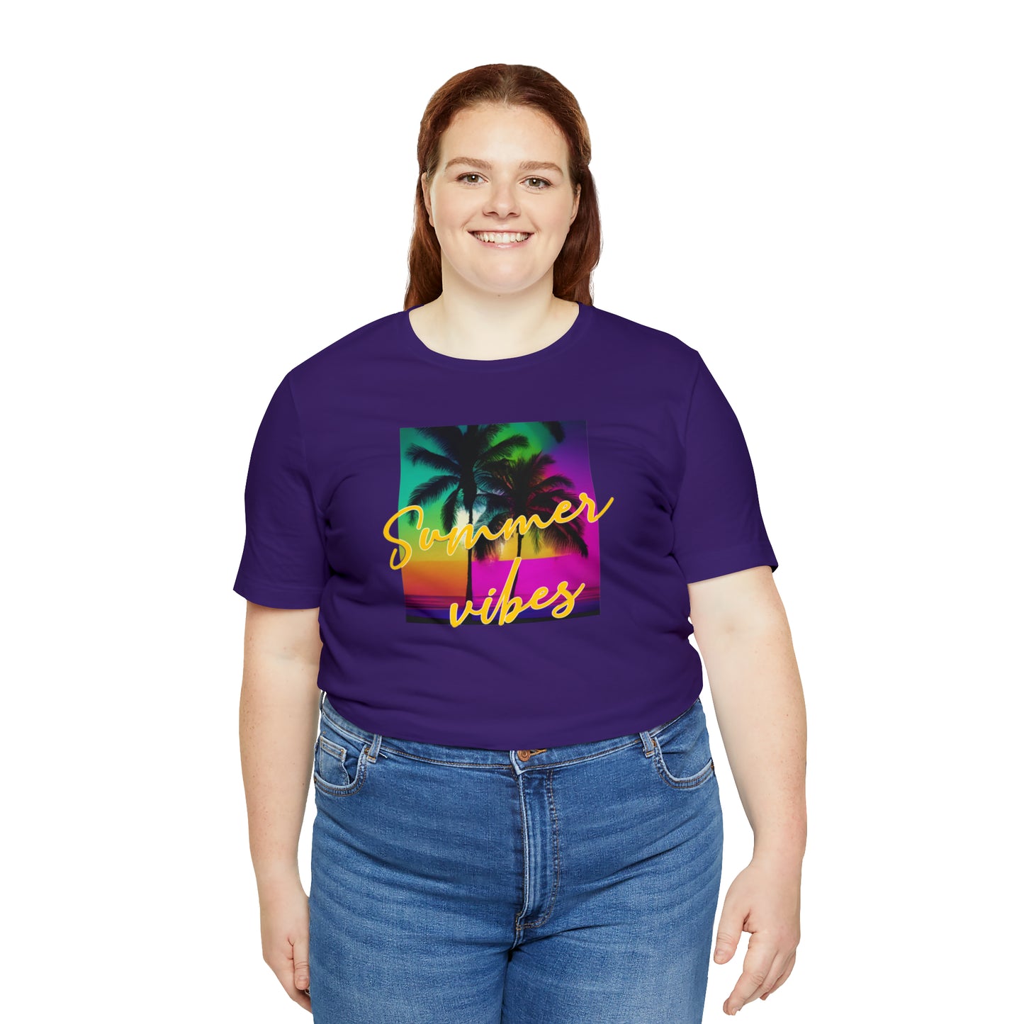 Summer Color Unisex Jersey Short Sleeve Tee
