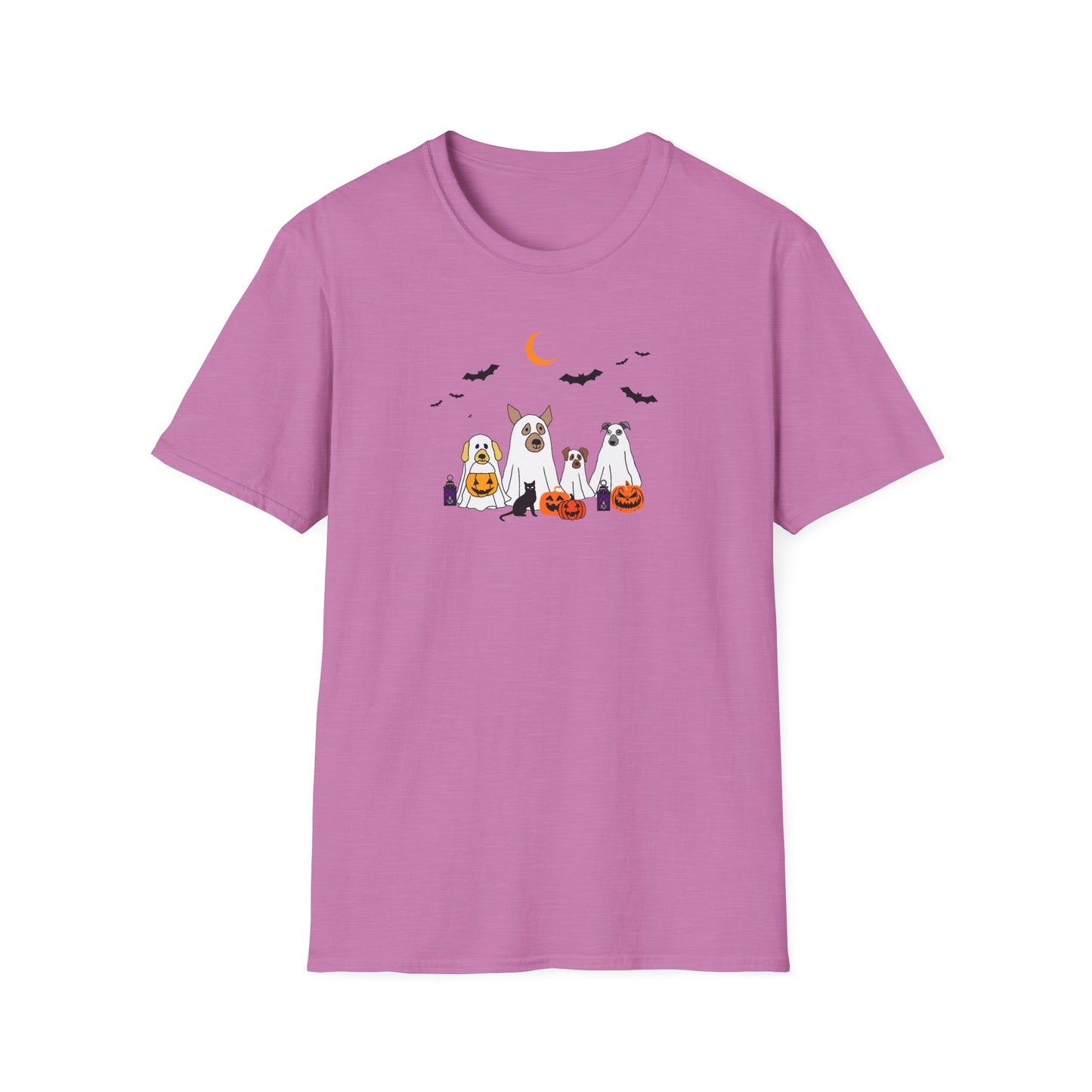 Ghost Pups Unisex Softstyle T-Shirt