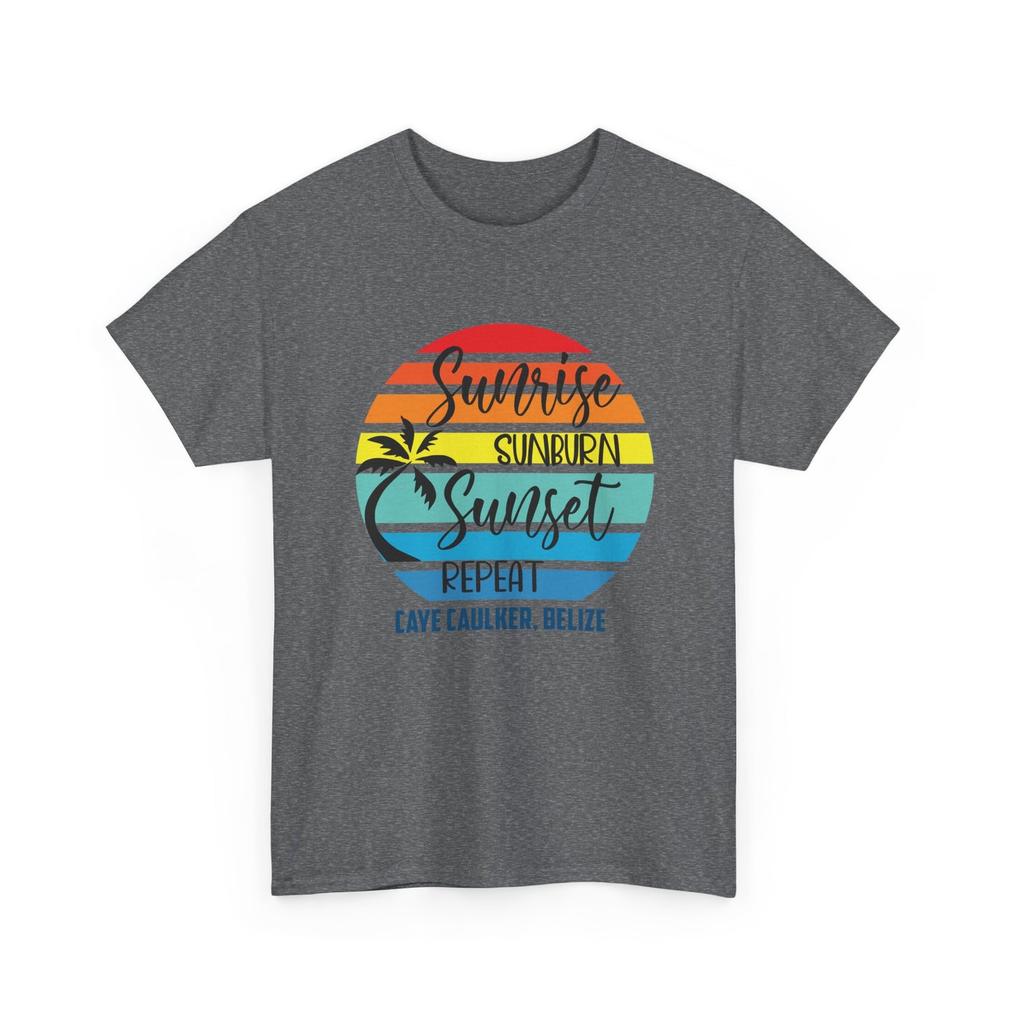 Sunrise Sunset Tropical Tee CC Belize