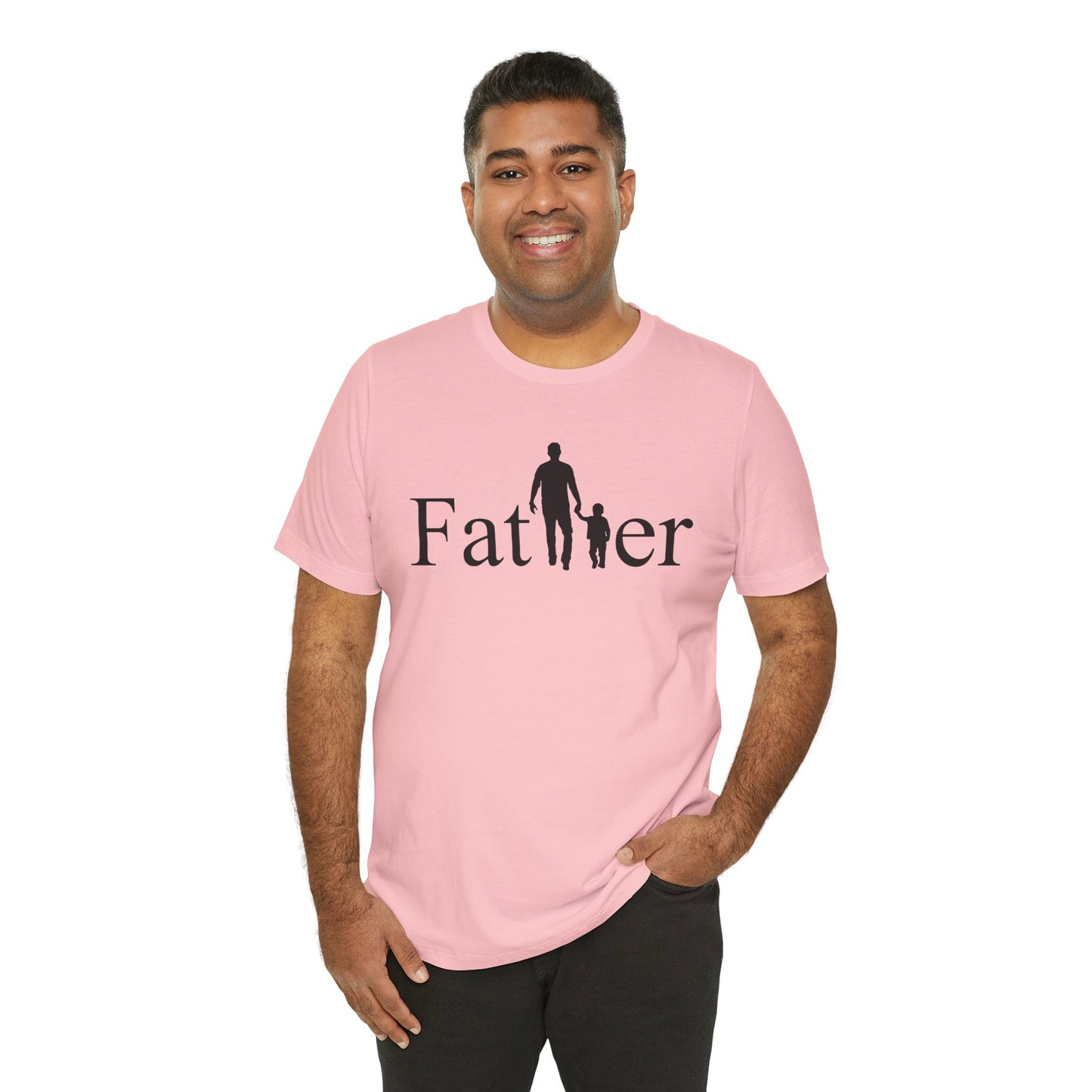 Father's Sillhouette Unisex Jersey Short Sleeve Tee