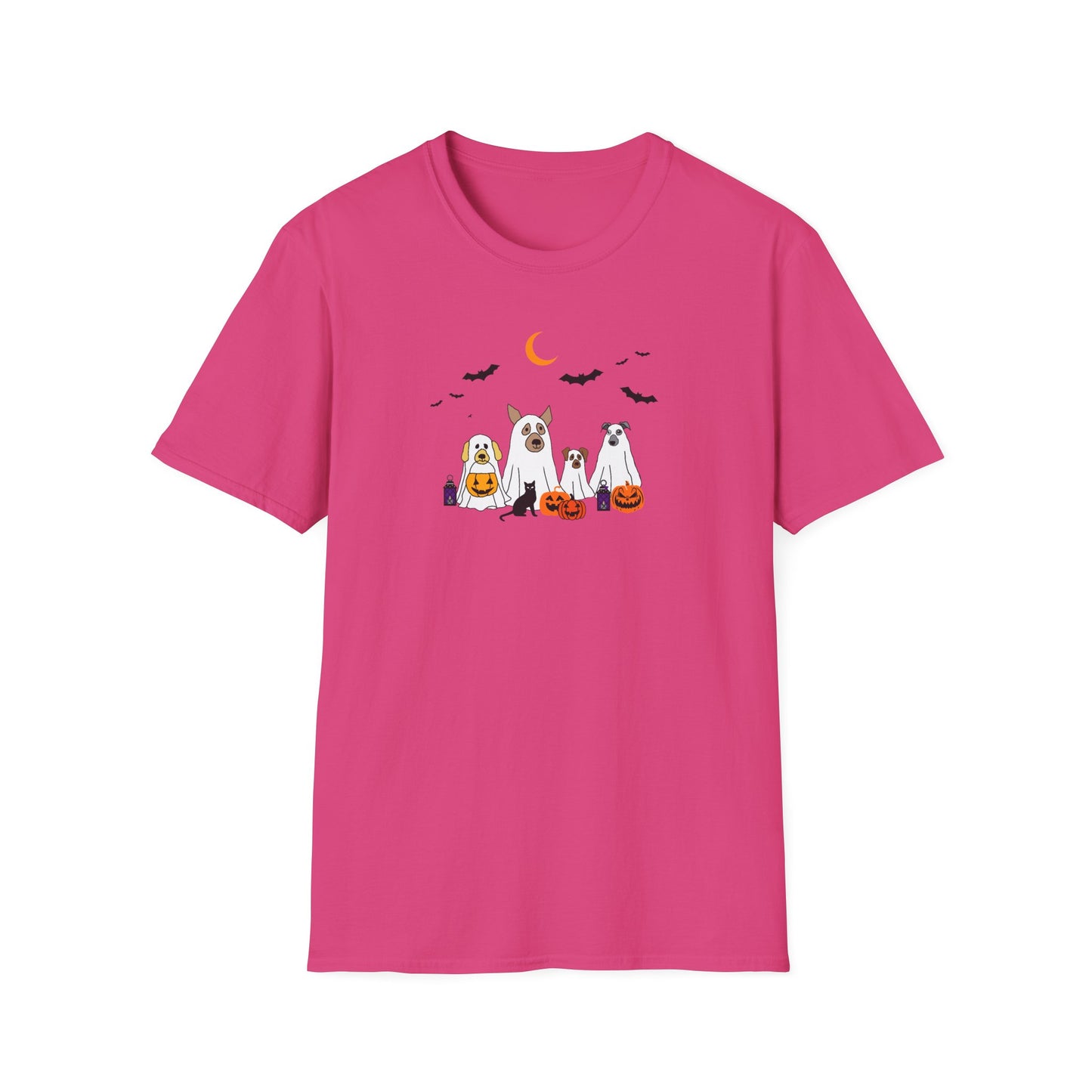 Ghost Pups Unisex Softstyle T-Shirt
